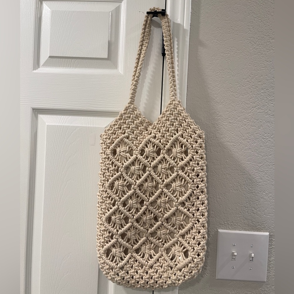 Zara Macrame Tote